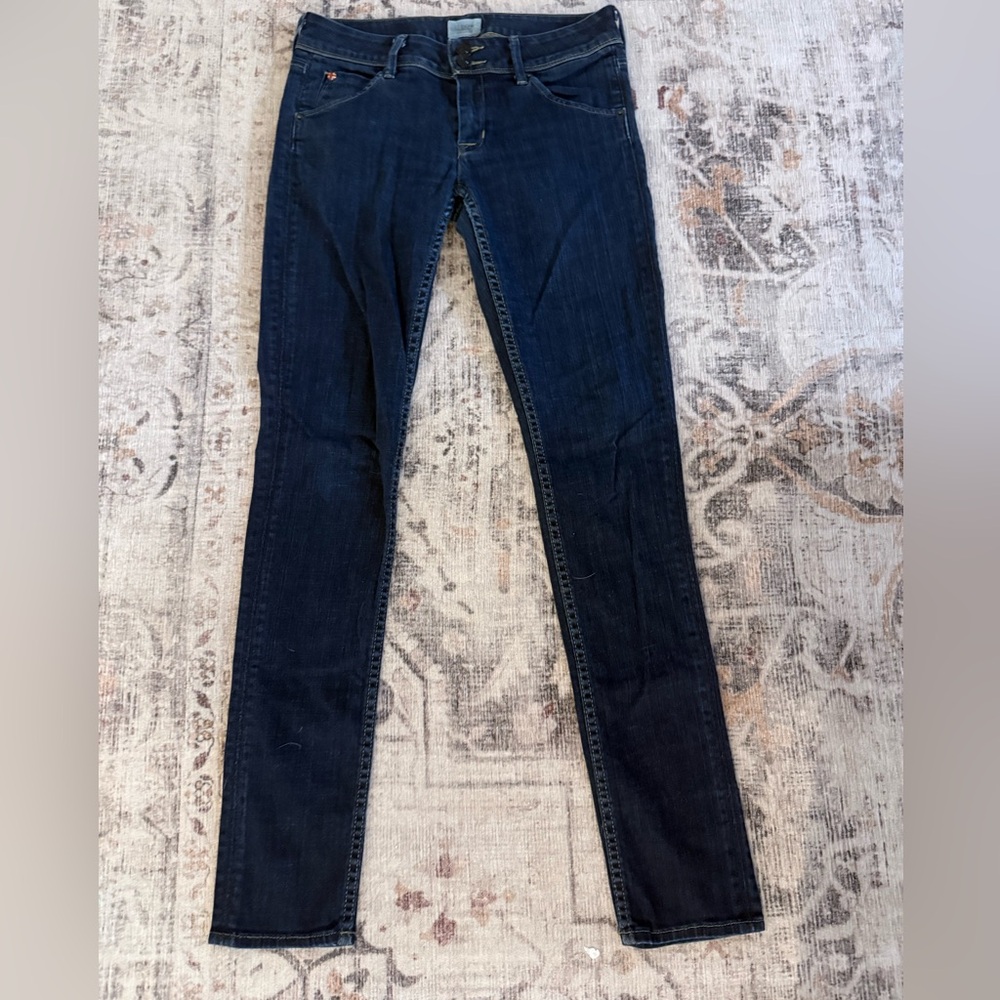 Hudson Jeans Women's Deep Indigo Skinny Jeans